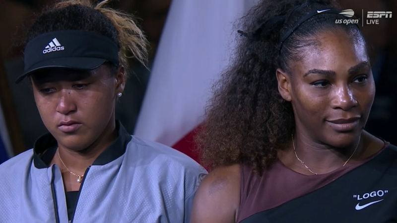 Illustration for article titled Sensitive Ref Pushes Serena Williams To Melt Down And Ruins Naomi Osaka's U.S. Open Victory